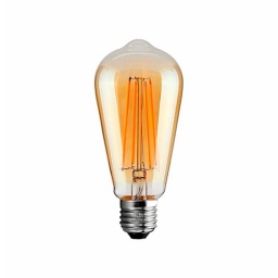 Lmpara LED St64 Vintage mbar 8W E27 230V  Clida - Ecoguard