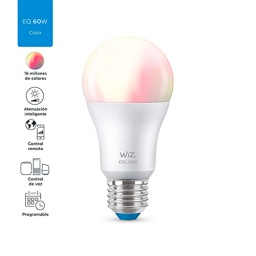 Lmpara LED Wiz Wifi Rgb A60 LED 9W - Philips