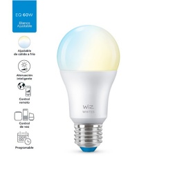 Lmpara LED Wiz Wifi Tunable A60 9W - Philips