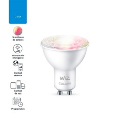 Lmpara LED Wiz Wifi Rgb Gu10 LED 4,9W - Philips