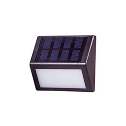 Aplique LED Solar Slim con Fotoclula Negro - CanadaGoGreen