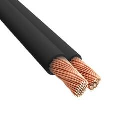 Cable Gemelo 2X0.75 Negro - Lemu
