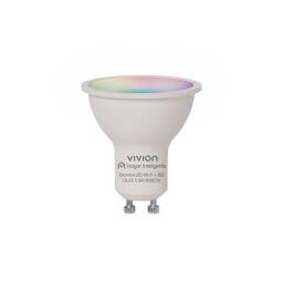 Lmpara LED Inteligente GU10 5.5W RGB+CCT - Vivion